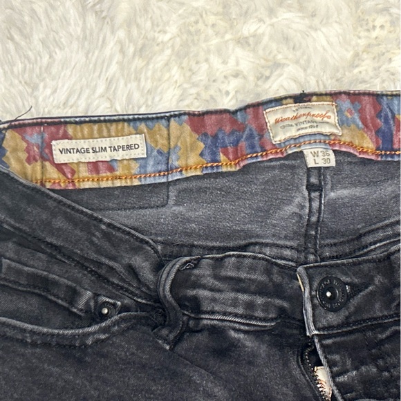 Weather proof vintage-black jeans-36Wx30L-slim fit and tapered - Picture 7 of 7